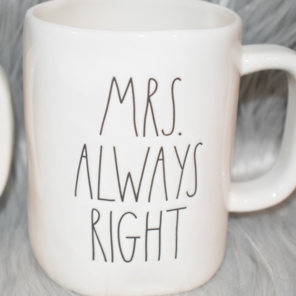 Rae Dunn mr right/ Mrs always right - Picture 3 of 3